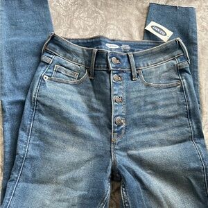 Old Navy Classic Blue Jeans high waisted